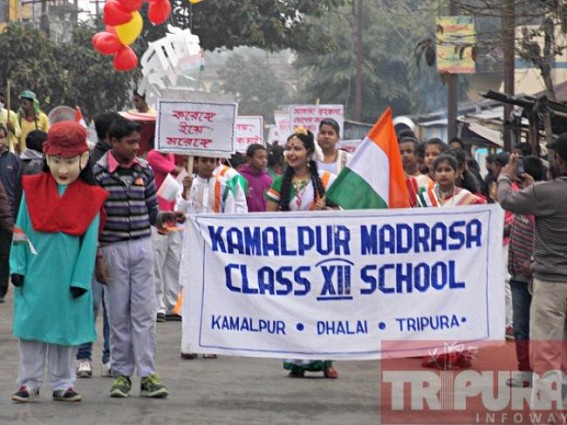 Kamalpur: Netaji's Birth anniversary celebrated, People took part actively Kamalpur: Netaji's Birth anniversary celebrated, People took part actively